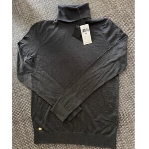LAUREN RALPH LAUREN NWT Silk Modal Turtleneck Long Sleeve Fine Knit Sweater M
